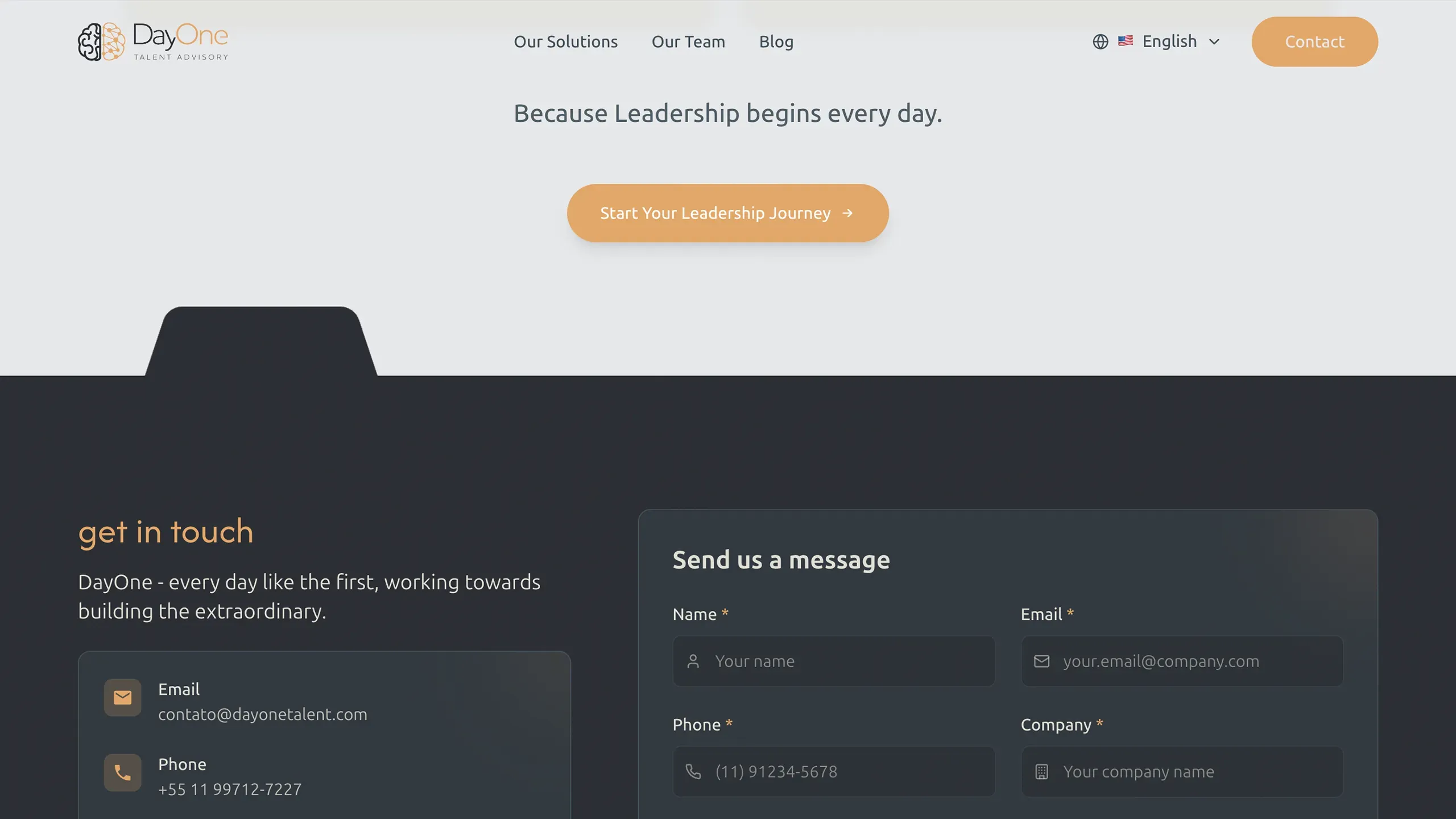 Screenshot of DayOne Talent Advisory (2)